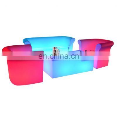 led modular sofa/ led bar sofa set/ nightclub/ led furniture