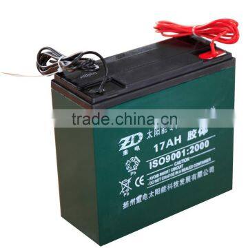 12V17AH DEEP CYCLE VRLA AUTO BATTERY SOLAR BATTERY GEL BATTERY Quality Choice Most Popular photo-4