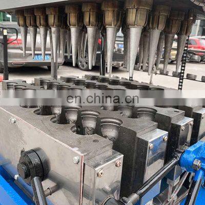 4 Ways Touch Screen Full Automatic Waffle 24 Head Ice Cream Cone Making Machine De Cones De Pizzas photo-5