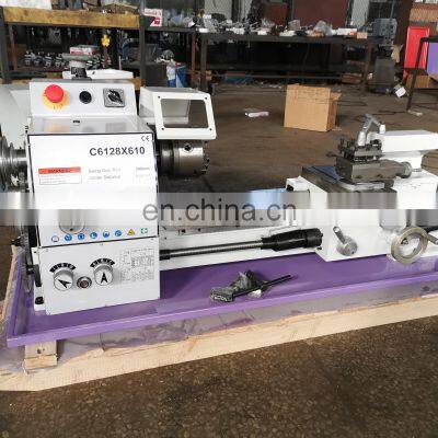 Manual Lathe Machine C6128 High Precision Metal Bench Mini Lathe Machine Price photo-3