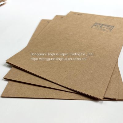 High Folding Resistance With High Quality Brown Color Recycled Brown Paper