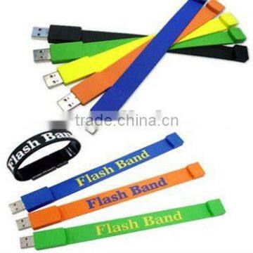 PVC USB wristbands