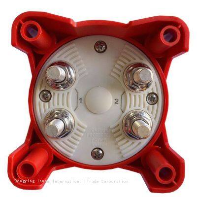 ISURE MARINE Boat Yacht Switch Panel Boat Fitting Windlass Deck Foot SwitchISURE MARINE Boat Single Circuit Selector Isolator Disconnect Rotary Battery Red Switch Single Circuit ON/OFF photo-4