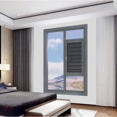 105 series thermal break flyscreen integrated casement window