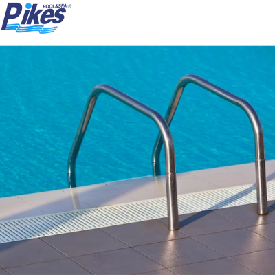 Overflow Swimming Pool Ladder Stainless Steel Pool Ladder With 3 Step
