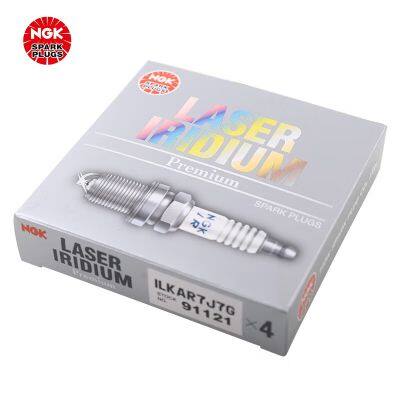 Wholesale Original Genuine NGK Spark Plug Iridium platinum ILKAR7J7G 91121 Car Engine Spark Plug for Nissan (Dfac)