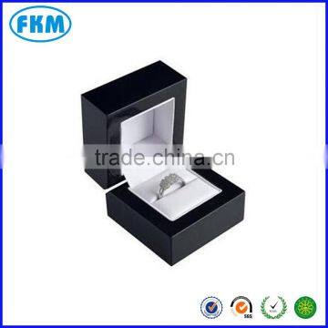 black luxury jewelry ring earring gift paper packaging boxes for wedding present wholesale