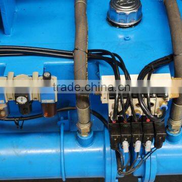 Double Axles Automatic Plate Vulcanizing Molding Machine Rubber Machine