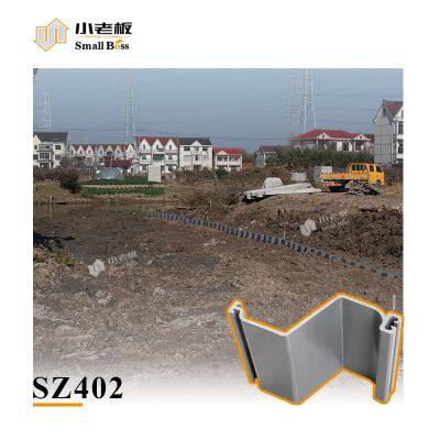 Supply Customized U Shaped Z Type Plastic Vinyl Sheet Pile photo-3