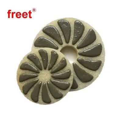 Floor Buffing Diamond Hybrid Nylon Sponge Polishing Clean Pads for Terrazzo Concrete