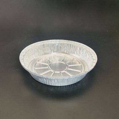 Disposable Round Aluminum Foil Containers For Baking Cooking Catering Food Packaging photo-2