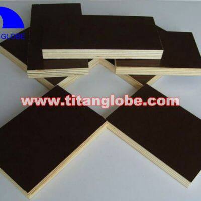 Concrete Plywood Formwork Building Construction Veneer Boards Black/Brown Film Surface WBP Glue E1 Painted photo-3