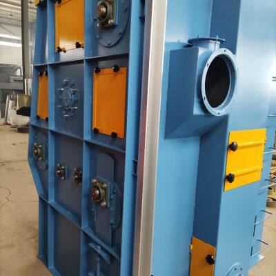 Casting Machinery Rubber Conveying Small Single-Door Crawler Shot Blasting Cleaning Machine HQ326-A