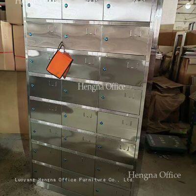 Hengna Armário de Aço Inoxidável Personalizável - Armário de Armazenamento para Ginásio de 304 com Múltiplas Portas photo-5