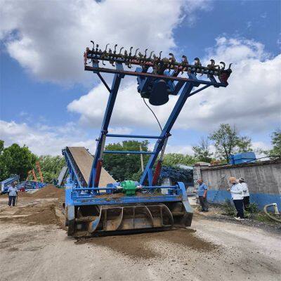 Crawler Walking Slag Scraper, Coal Slag Stacking Material Scraper, Remote-controlled Material Reclaiming Conveyor photo-4