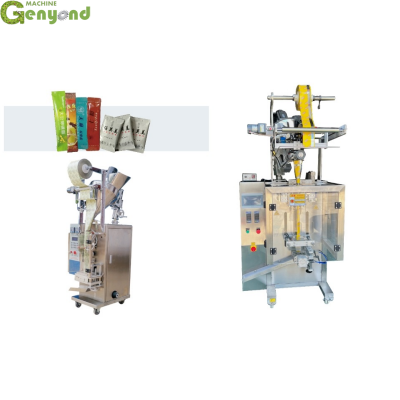 Factory Price Multi-Function Automatic Brick Bag Vertical Forming Filling Sealing Vacuum Packing Machine for Coffee Powder