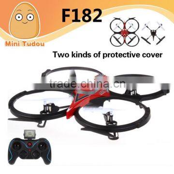 New Product F182/F182C LED 2.4GHZ 6-Axis Hand Throwing RC Quadcopter UFO With HD camera