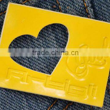 Cheap Price Custom Customized Fashion Jeans Leather Patches photo-2