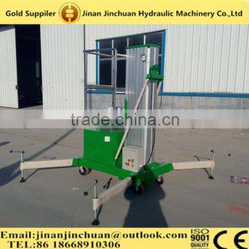 Mast Aerial Working Man Platform Lift Table/single man lift