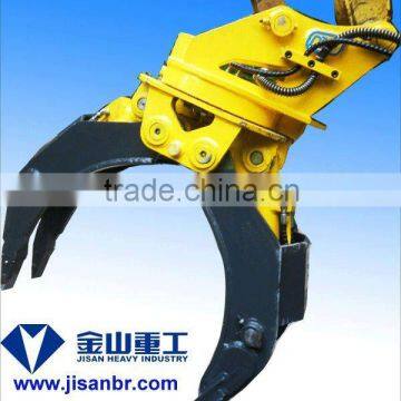 Rotating Timber Grapple for CASE Excavator