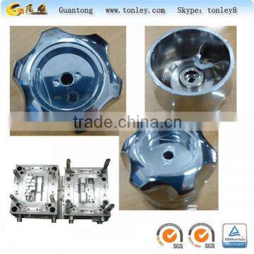 electroplate plastic rotary knob injection molding and mold supplier