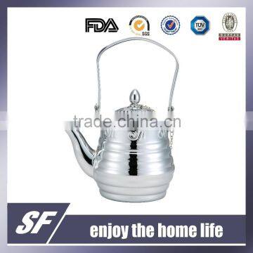 Top Handle Stainless Steel And Chromium Plating Tea Kettle/Tea Pot(SW-718 S)