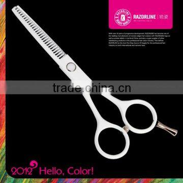 R8T/ White Teflon Coating/ Stainless steel/ professional scissor