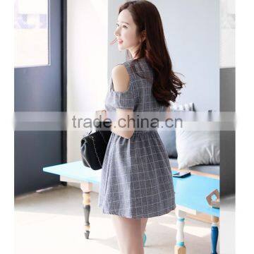 Spring and Summer Leisure Gaberdine Retro Dress photo-3