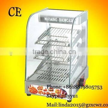 Hot food display warmer showcase