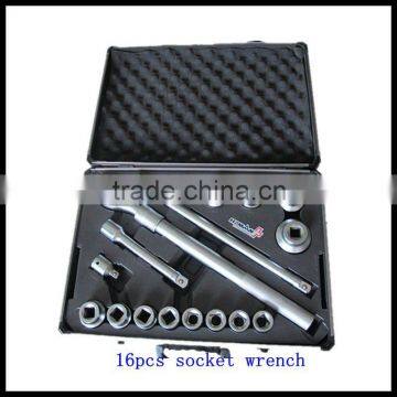 16pcs Aluminum alloy boxes with retractable ratchet handle machining part