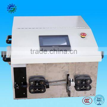 Sheathed cable inside and outside peeling machine