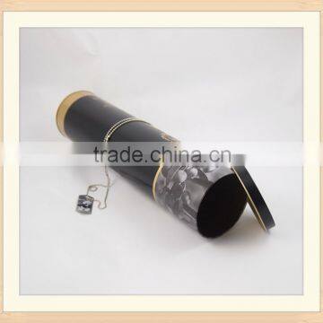 High Round Tin Whiskey Box With Print photo-6