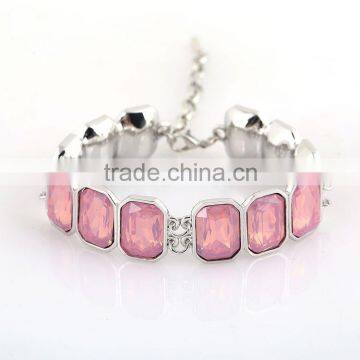 9 Colors Charm Crystal Bracelets For Gilrs European Style Beautiful Fashion Jewelry photo-3