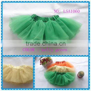 Christmas Tutus,beautiful Costume Dress With Wings,kelly Green Tutu Skirt,party Pettiskirt for Children, Fluffy Tutu Skirt photo-2