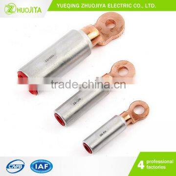 Zhuojiya Chinese Factory Sales CAL-A Bimetal Cable Lug Electrical Equipment Crim Cable Lug