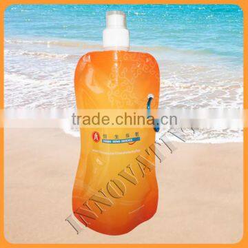 best quality biodegradable laminated stand up spout pouch for liquid packaging