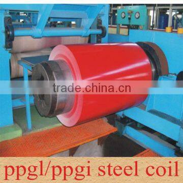 China Prepainted Galvalume Steel Coils/ Ppgi Ral 9006 0.45x1250 photo-4