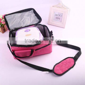 High Quality Sky Blue Cooler Fitness Lunch Bag Cooler Bag Warm Bag photo-5