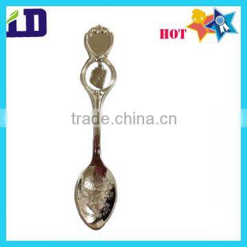 Diet metal souvenir spoon with hook