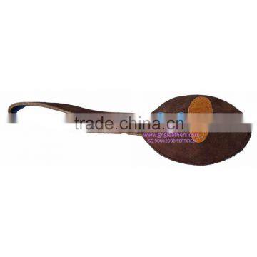 Suede Leather Rugby Shape Toss.