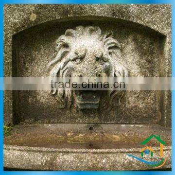 Stone Lion Head Water Fountain photo-6
