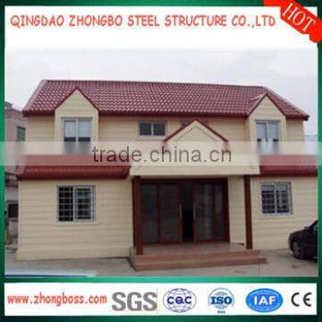 low cost color steel sandwich panel Prefab house