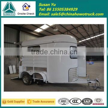 Horse Box Trailer Fire/2 Horse Customize Trailer Used for Sale