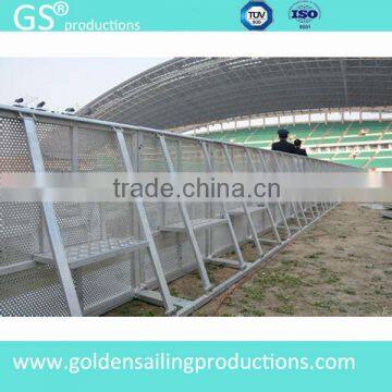 2014 Professional manufacturer event crowd barricade stand, aluminum crowd barrier