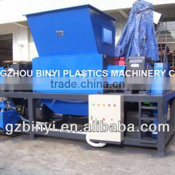 Plastic shredder grinder crusher machine / twin shaft shredder YMSC-13070D-2