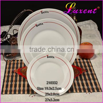 wholesale factory price porcelain dinner plates, cheap ceramic dinner plate,dinner plate