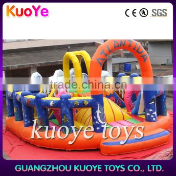 indoor playground inflatable, trampoline amusement park,inflatable children playground