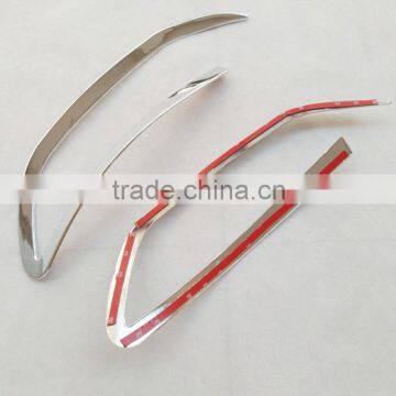 ABS Chrome Auto Accessories Rear Fog Light Lamp Cover For HYUNDAI TUCSON TL 2015 2016 photo-3