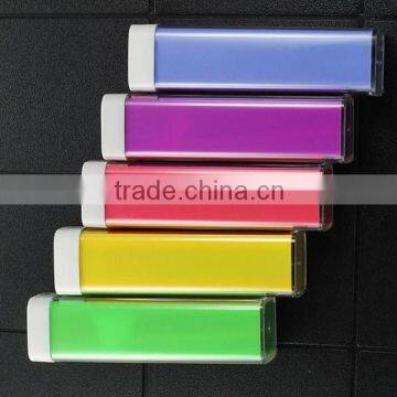 wholesale 2600mAh mobile power bank /power bank charger for 4G mobile