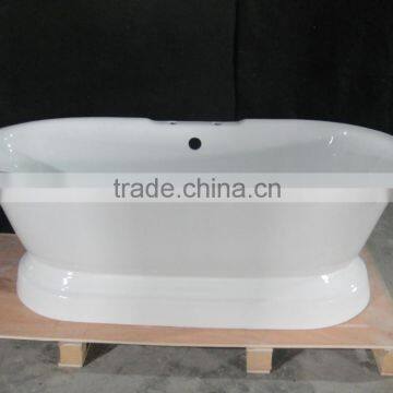 Freestanding Bathroom Cast Iron Bath Tub Pedestal Tub photo-2